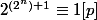 2^{(2^n)+1}\equiv 1[p]